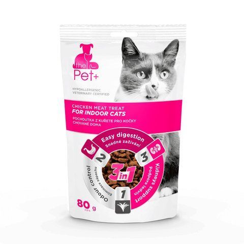 thePet+ Indoor &ndash; ласощі для домашніх котів 80 г 562210003 фото